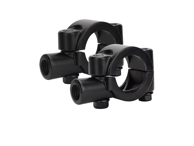 Suporte de Montagem Espelho de Mota no Guiador (Preto)  1