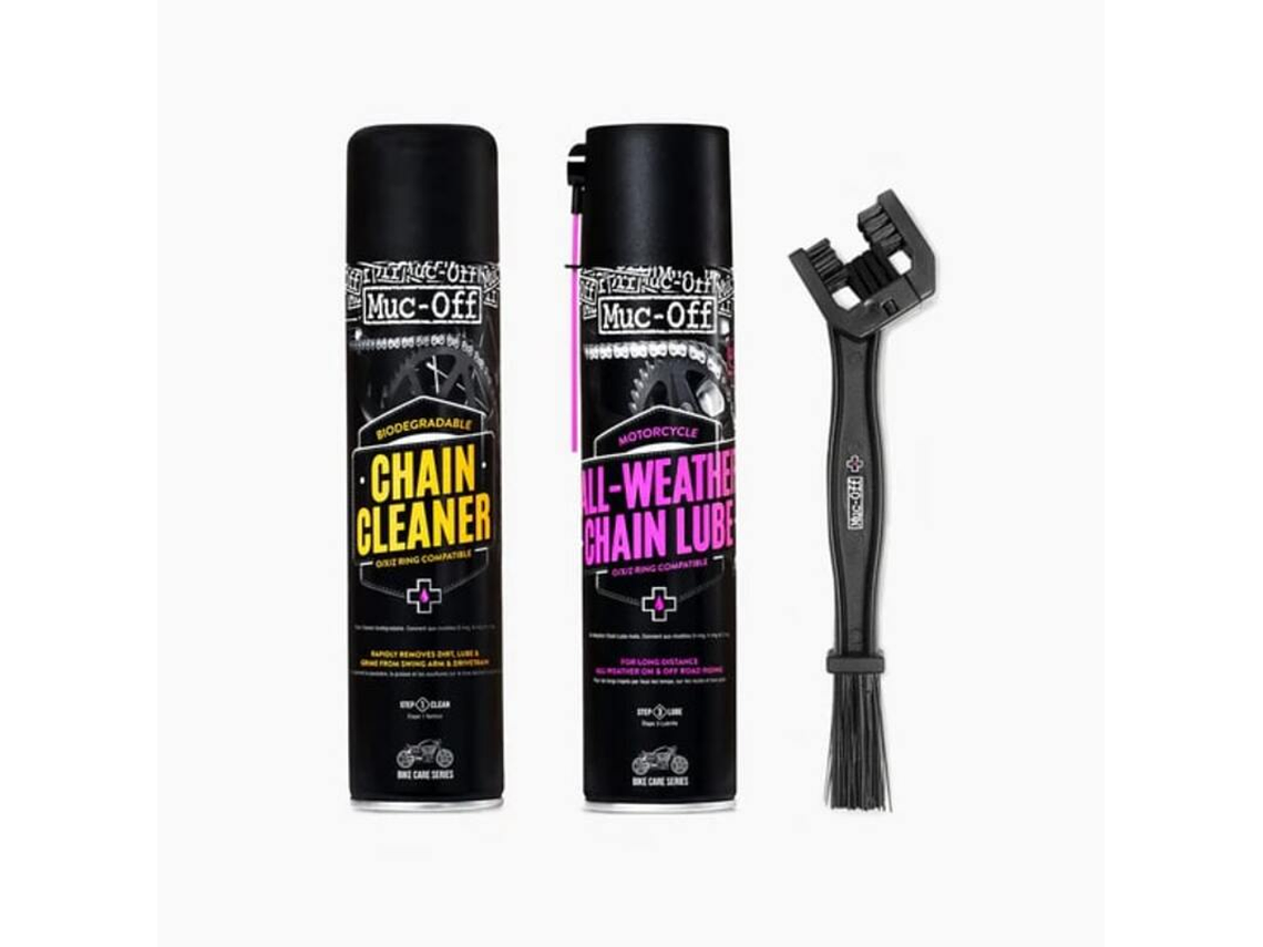 Kit Manutenção Corrente Moto Muc Off 2