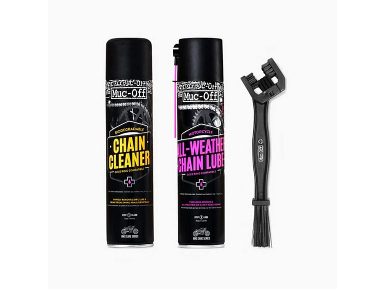 Kit Manutenção Corrente Moto Muc Off 2