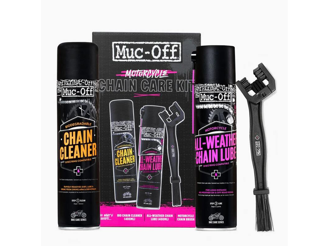 Kit Manutenção Corrente Moto Muc Off 1