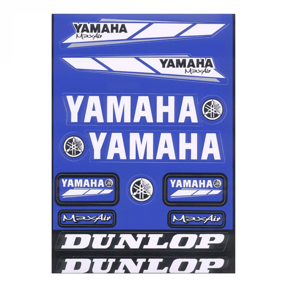 Folha de Autocolantes Yamaha  1