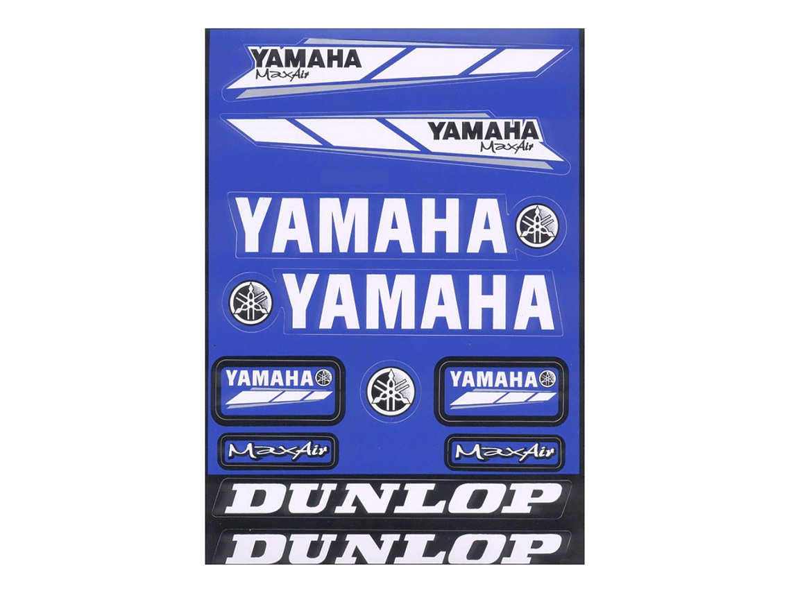 Folha de Autocolantes Yamaha  1