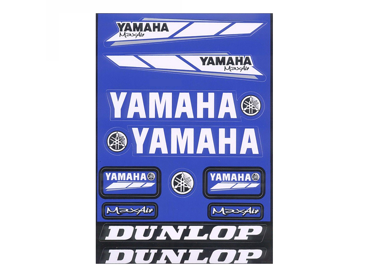 Folha de Autocolantes Yamaha  1