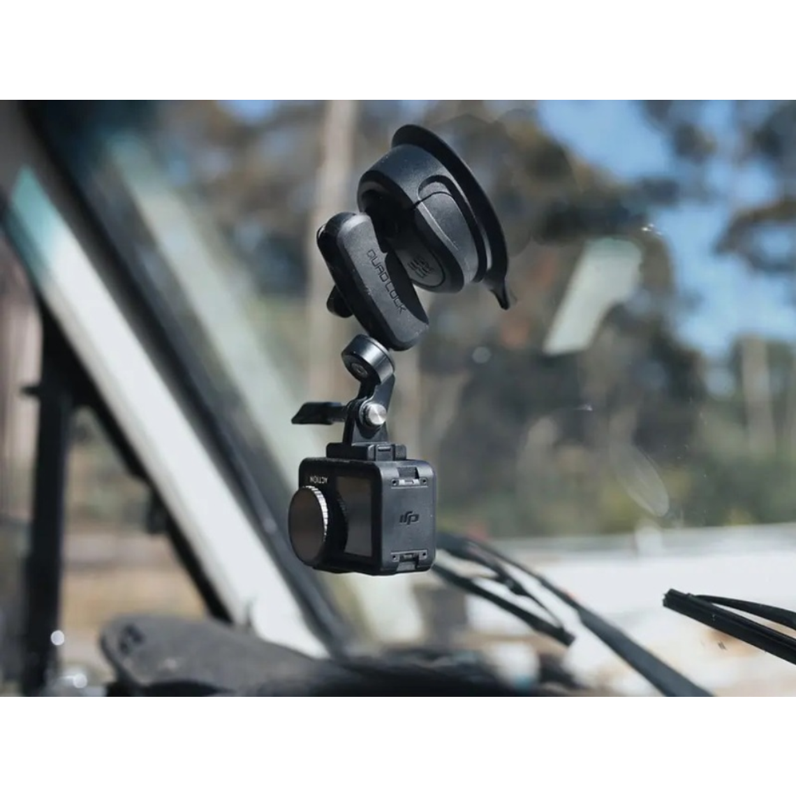 Suporte para Câmaras de Ação Quad Lock 360  5