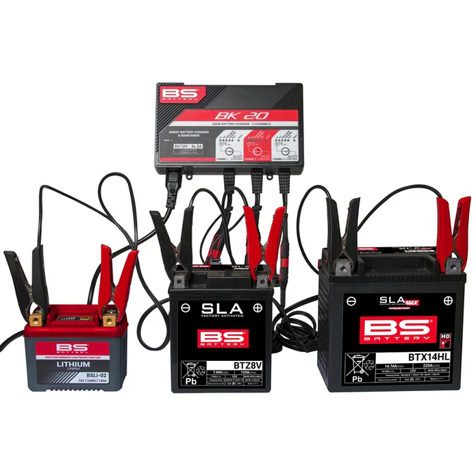 Carregador de Baterias Inteligente Ácido / Lítio 6V/12V  2