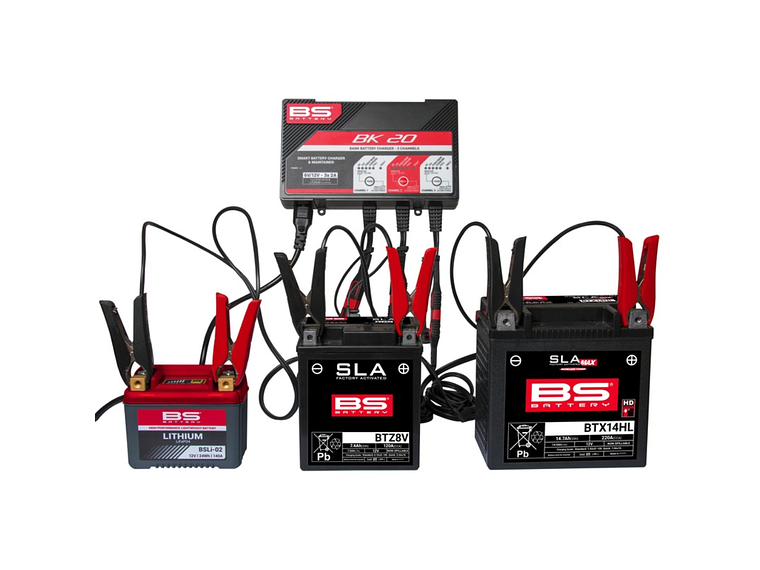 Carregador de Baterias Inteligente Ácido / Lítio 6V/12V  2