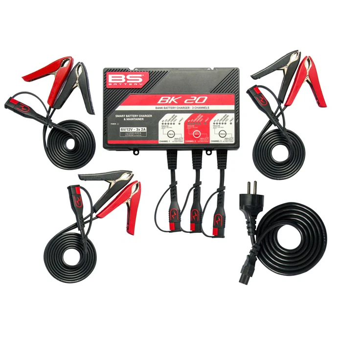 Carregador de Baterias Inteligente Ácido / Lítio 6V/12V  1