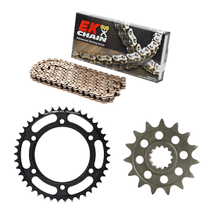 Kit Transmissão Reforçado Yamaha Tenere 19/25 - EK CHAIN / PBR 