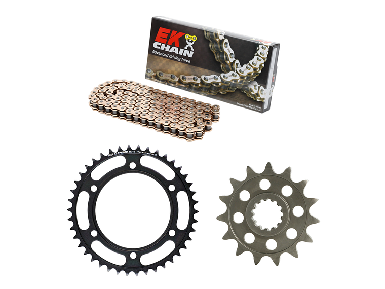 Kit Transmissão Reforçado Yamaha Tenere 19/25 - EK CHAIN / PBR  1