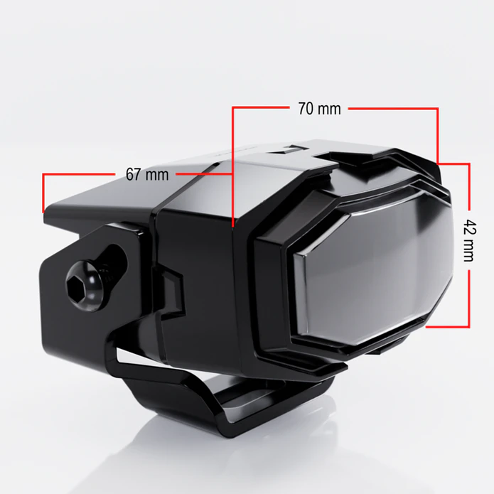 Farol de Nevoeiro LED HIGHSIDER Pro MH24-FOG (Preto)  3