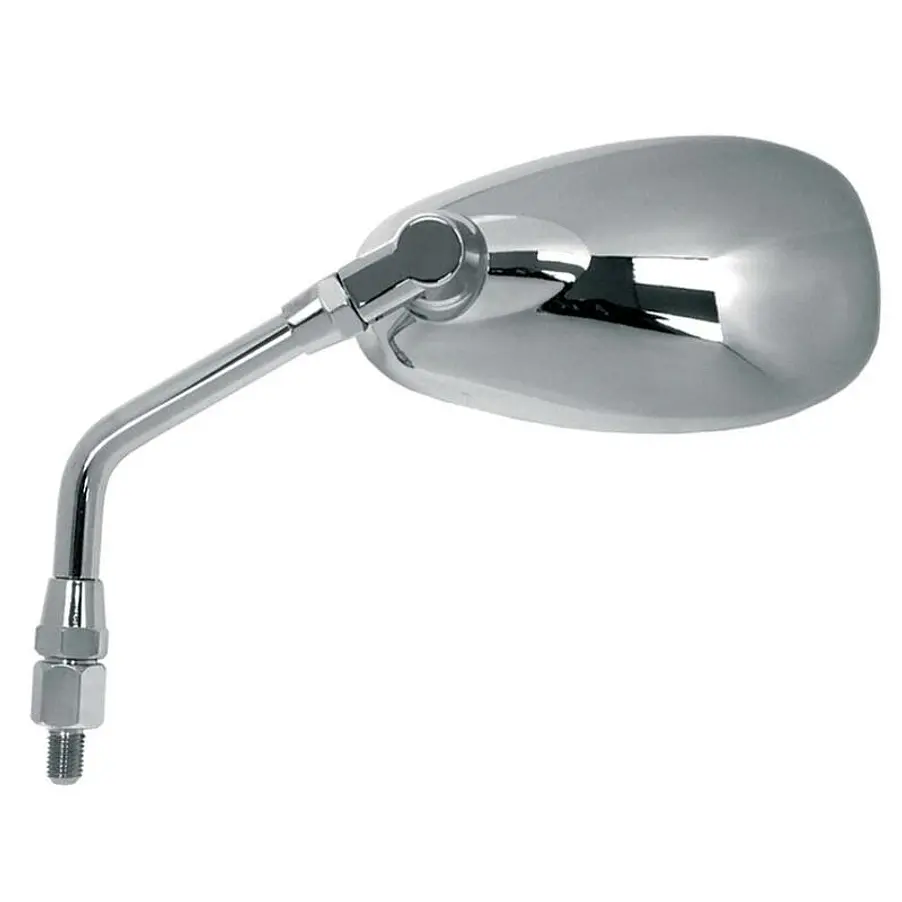 Espelho guiador M10/125 oval em cromagem 1
