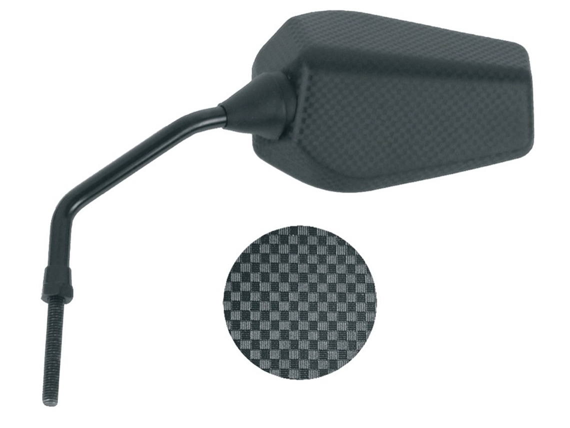 Espelho Derbi Senda Black Edition Esquerdo 1