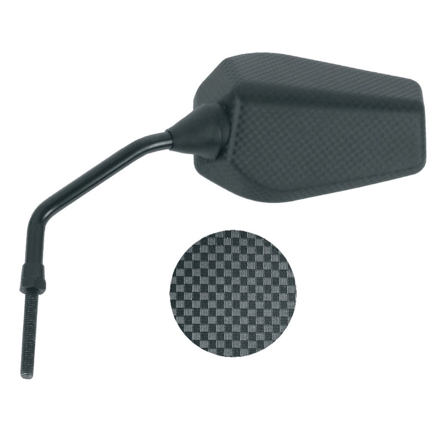 Espelho Derbi Senda Black Edition Esquerdo