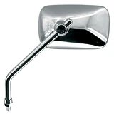 Espelho Retrovisor Esquerdo Hyosung GV 125 Aquila / GV 250 Aquila Cromado - HIGHSIDER E391I
