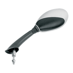 Espelho Vespa ET2/ET4 Esquerdo (Preto-cinzenta)