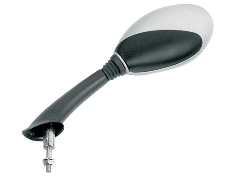 Espelho Vespa ET2/ET4 Esquerdo (Preto-cinzenta) 1
