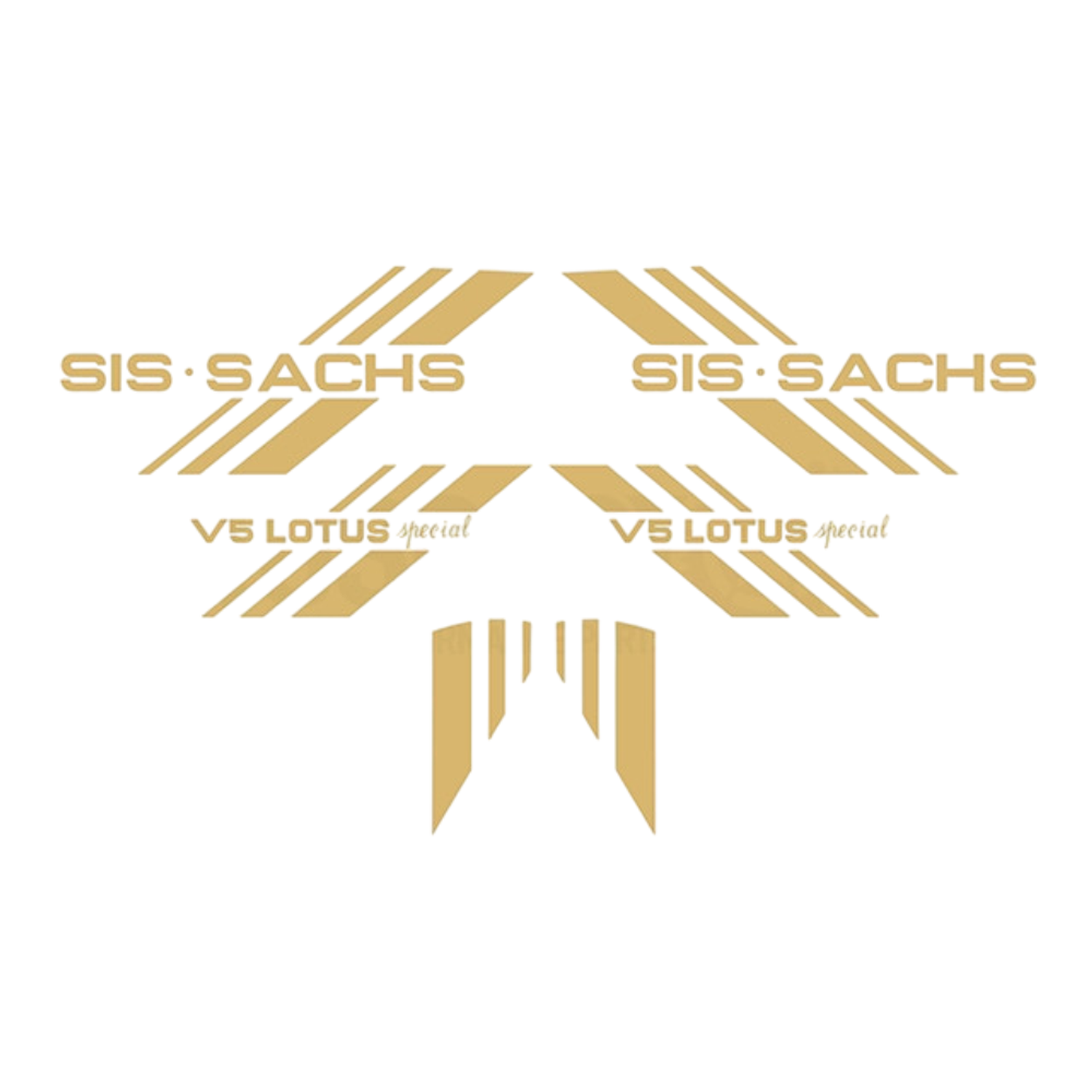 Autocolantes Sachs V5 Lotus Special 