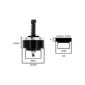 Válvulas Suspensão Dianteira YSS PD335