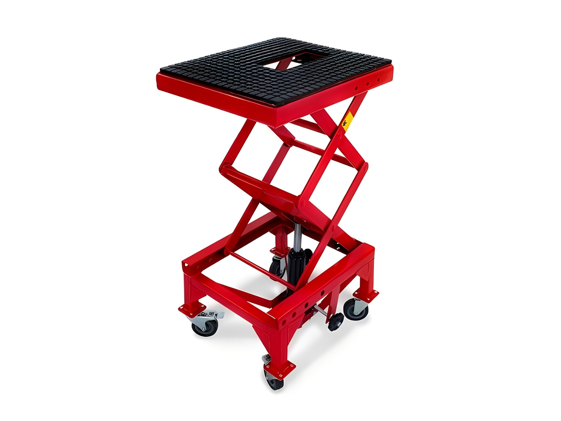 Elevador / Cavalete Hidráulico para Motos c/ Rodas  1