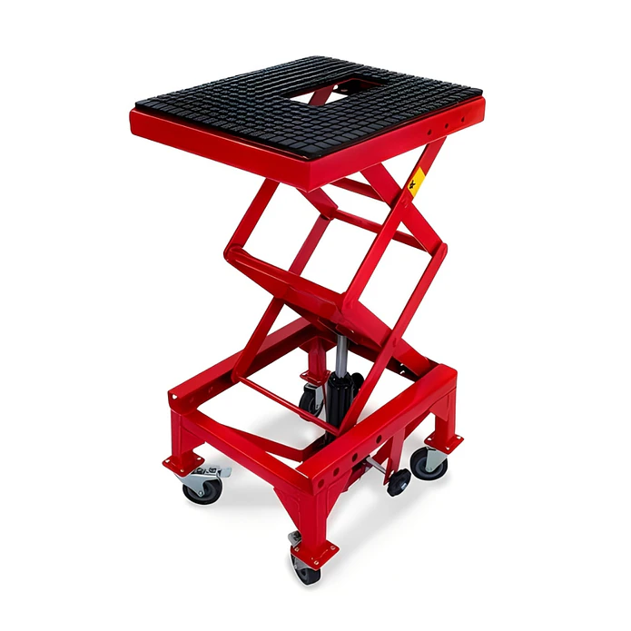 Elevador / Cavalete Hidráulico para Motos c/ Rodas  1