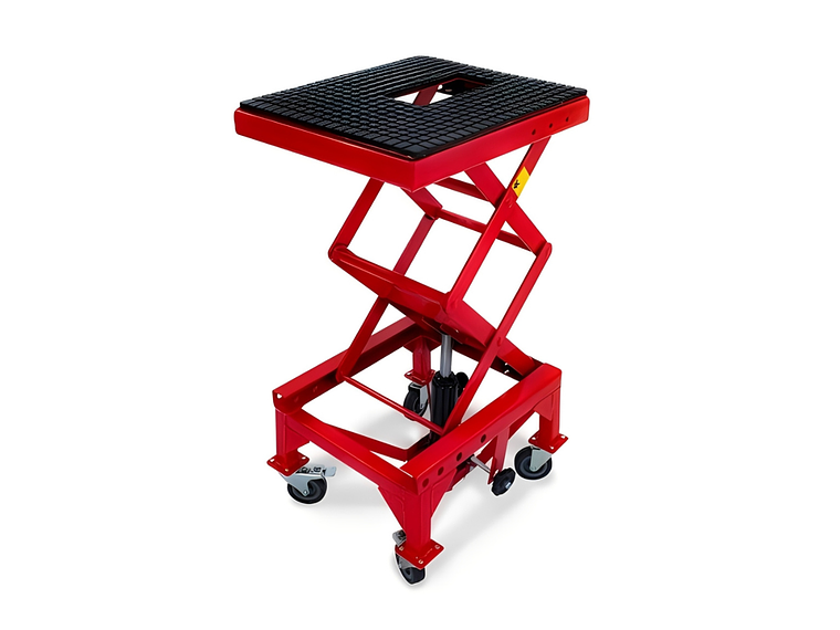 Elevador / Cavalete Hidráulico para Motos c/ Rodas  1
