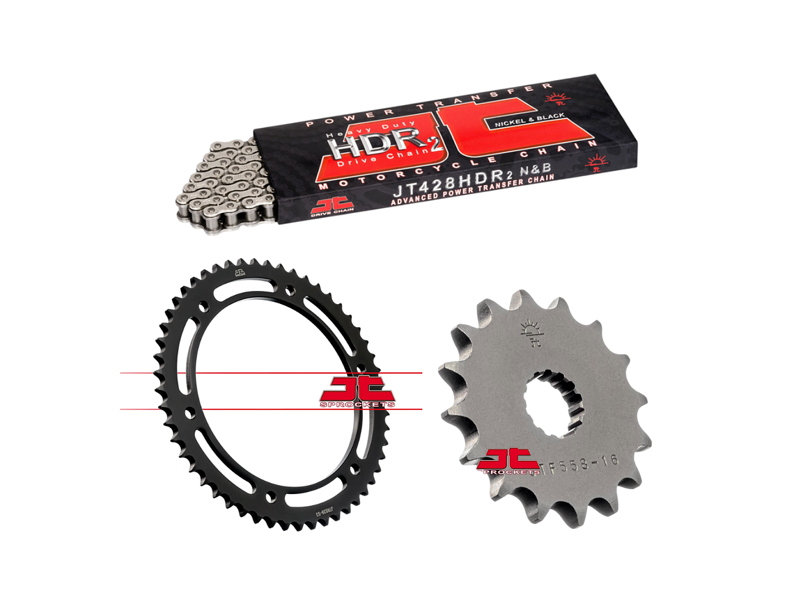 Kit Transmissão JT Yamaha DTR 125 (17-55) 1