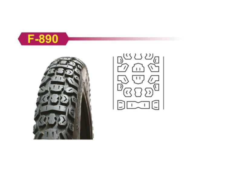 Pneu 2.75-21 + Câmara Ar F890 - CEWA  1