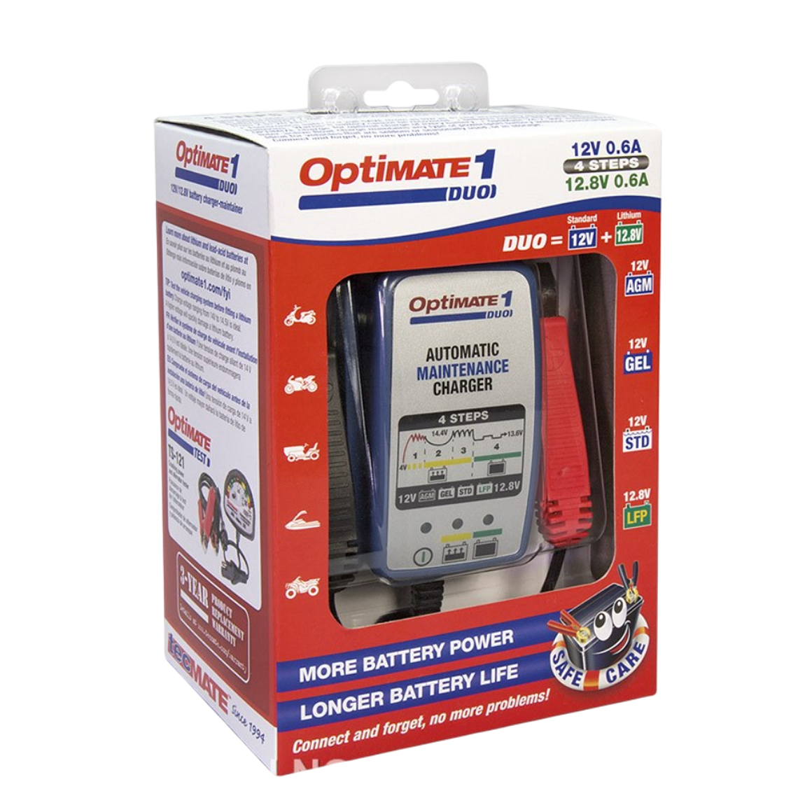 Carregador de Baterias Optimate 1 Duo TM-402D  3