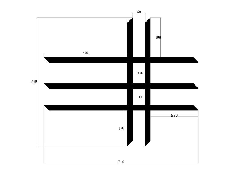 Fitas Nerf Bar 3x3x3 Crosspro  8