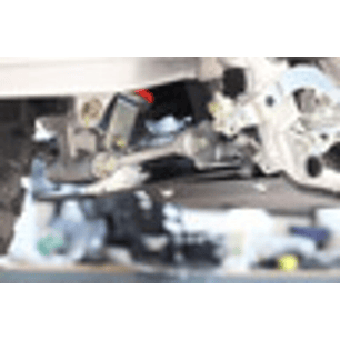 Placa de proteção da Biela PE-HD Preto - Honda CRF300L