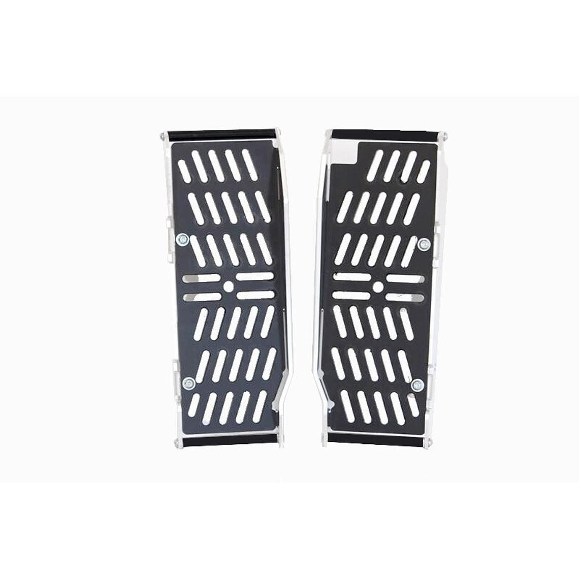 AXP Radiator Protectors Aluminium/Black - TM RACING 1