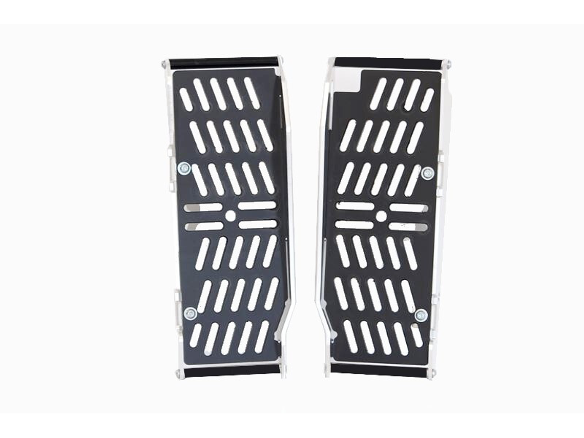 AXP Radiator Protectors Aluminium/Black - TM RACING 1