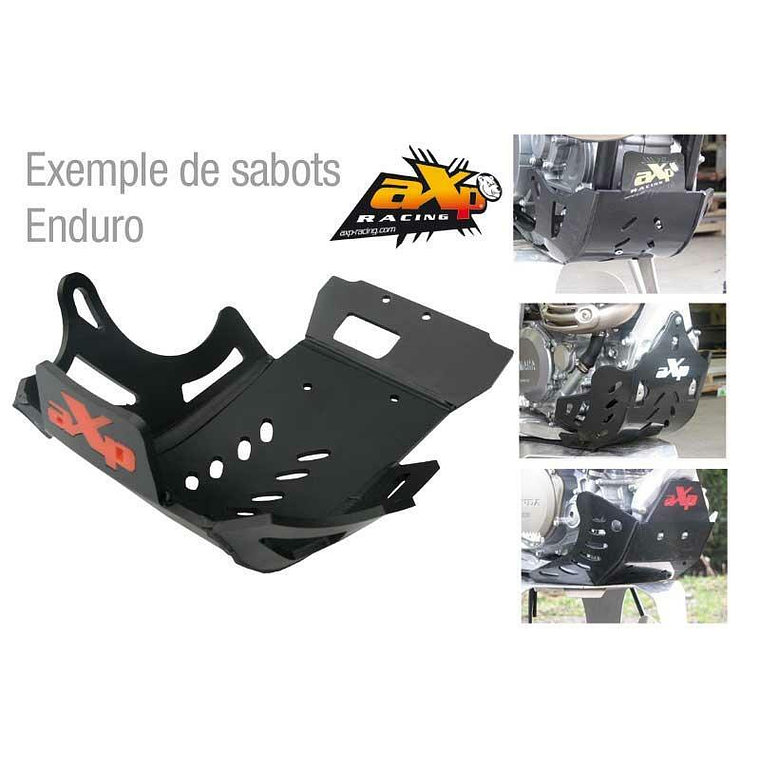 Protetor de Cárter AXP Enduro Phd 2T Gas-gas AX6085 1