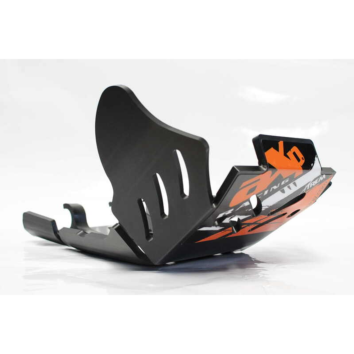 Proteção de Cárter Xtrem AXP KTM Autocolante Laranja AX1426 1