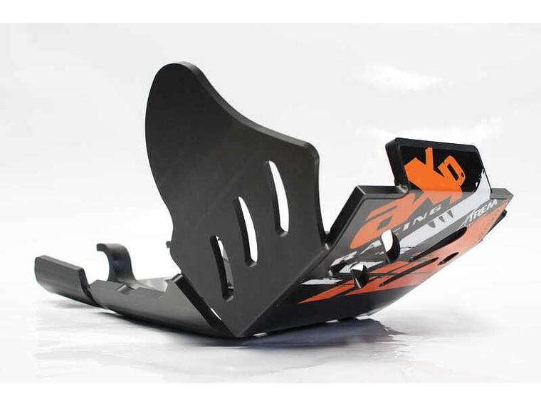 Proteção de Cárter Xtrem AXP KTM Autocolante Laranja AX1426 1