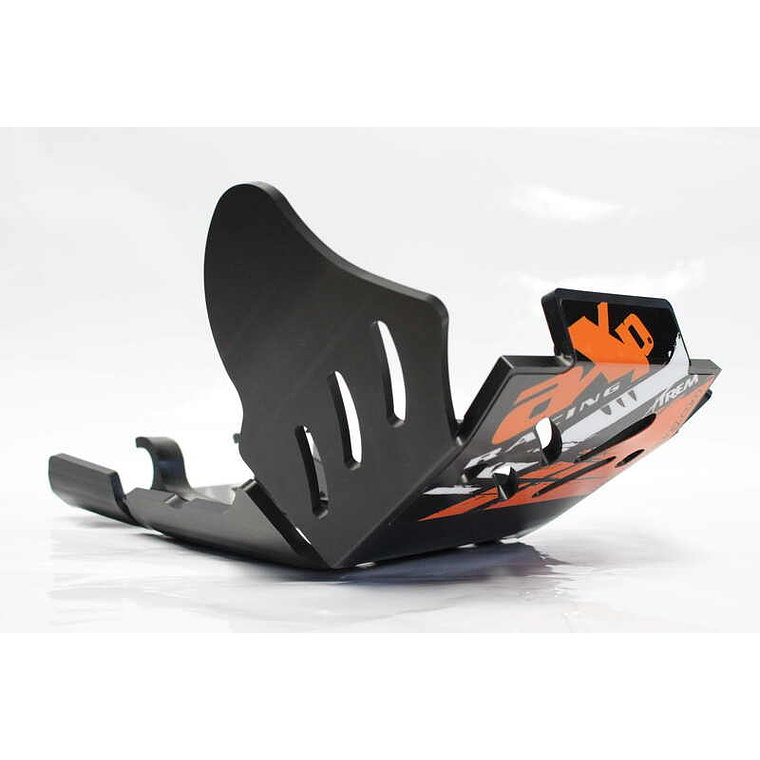 Proteção de Cárter Xtrem AXP KTM Autocolante Laranja AX1426 1