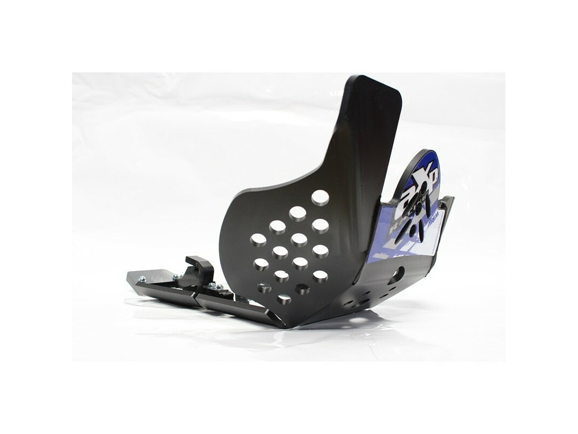 Proteção de Cárter AXP Enduro, Polietileno PEAD, Preto, Yamaha YZ250/450F 1