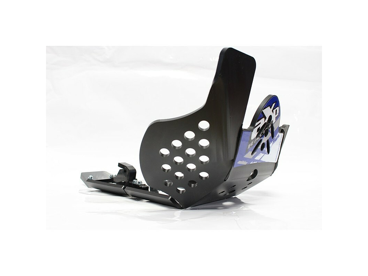 Proteção de Cárter AXP Enduro, Polietileno PEAD, Preto, Yamaha YZ250/450F 1