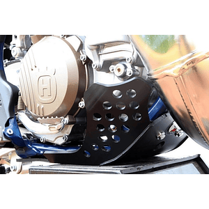 Proteção de Cárter AXP GP, Polietileno PEAD, Preto, KTM/Husqvarna