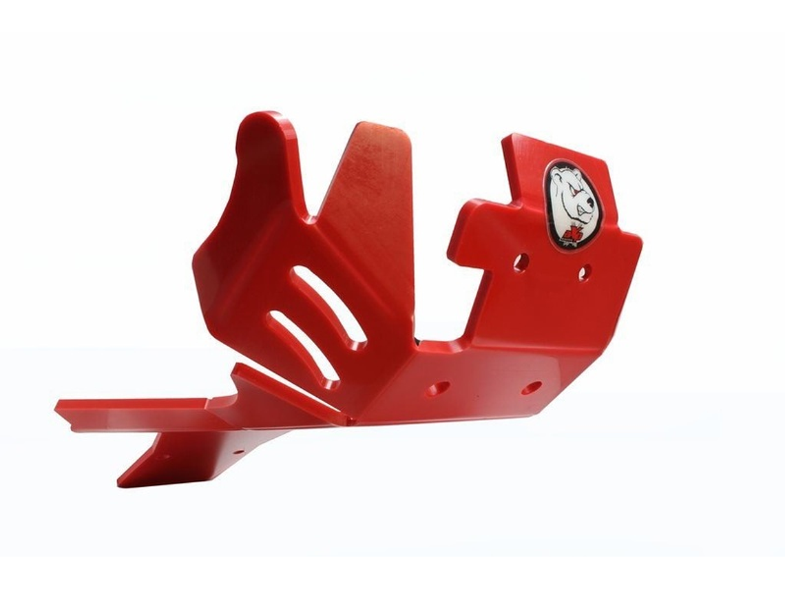Proteção de Cárter AXP Enduro Xtrem, Polietileno PEAD, Vermelha, Gas Gas EC250/300 1