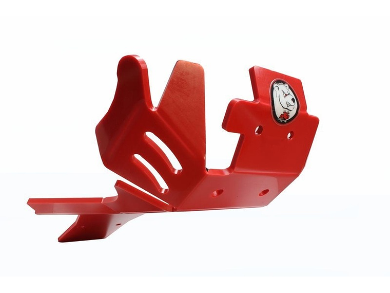 Proteção de Cárter AXP Enduro Xtrem, Polietileno PEAD, Vermelha, Gas Gas EC250/300 1