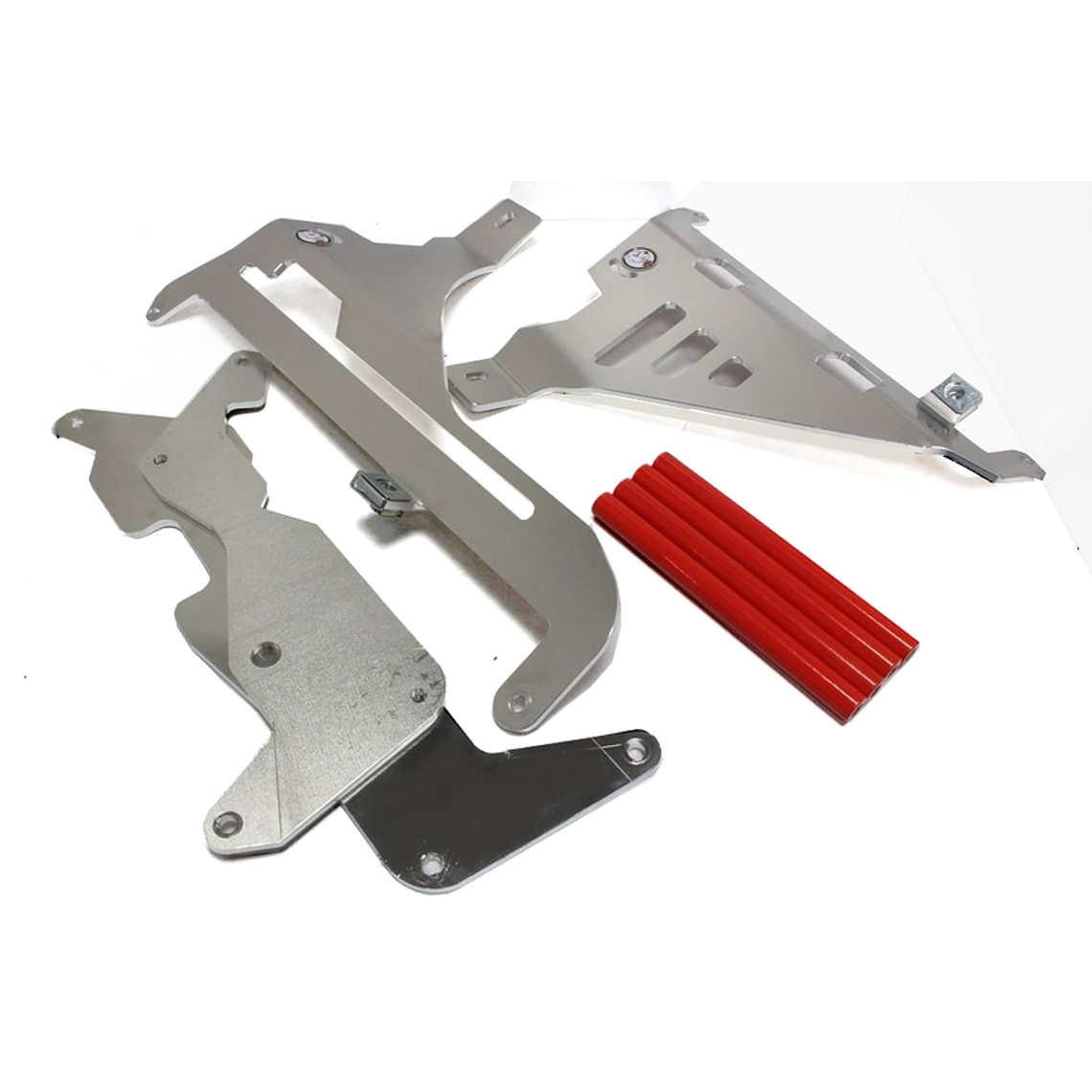 Protetores de Radiador Alumínio Vermelha AXP Honda CRF450L AX1523 1