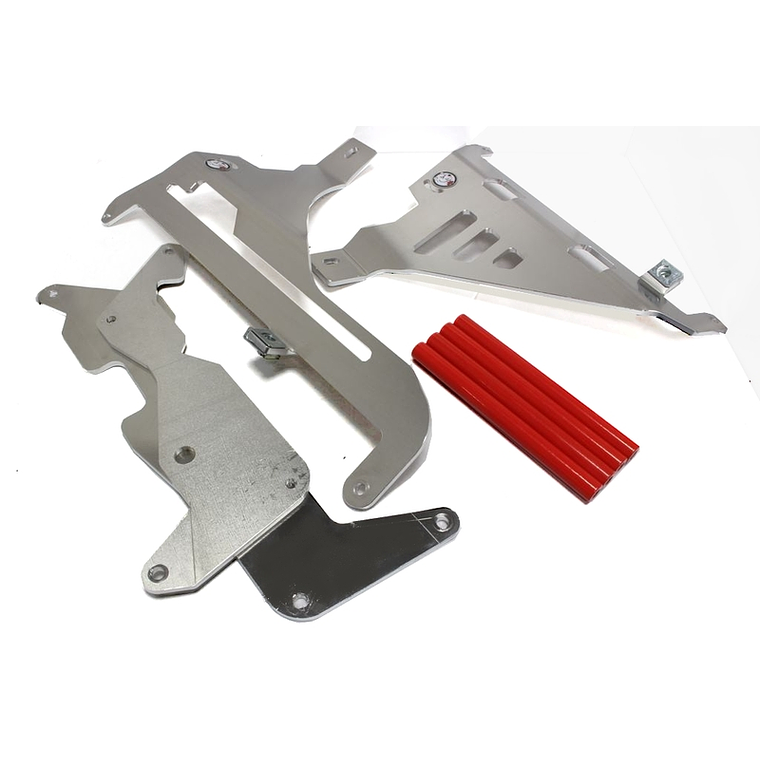 Protetores de Radiador Alumínio Vermelha AXP Honda CRF450L AX1523 1