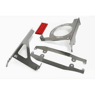 Protetores de Radiador Alumínio Vermelha AXP Beta RR250/300