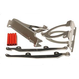 Protetores de Radiador Alumínio Vermelha AXP Beta RR