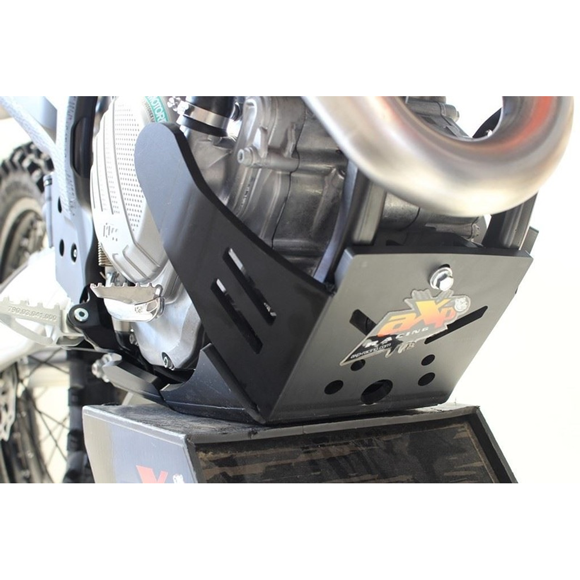 Proteção de Cárter AXP Enduro Xtrem, Polietileno PEAD, Preto, KTM/Husqvarna 1
