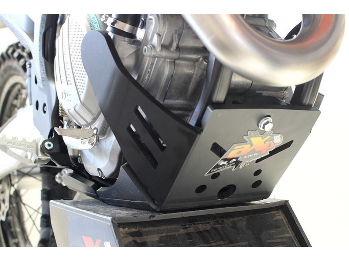 Proteção de Cárter AXP Enduro Xtrem, Polietileno PEAD, Preto, KTM/Husqvarna 1