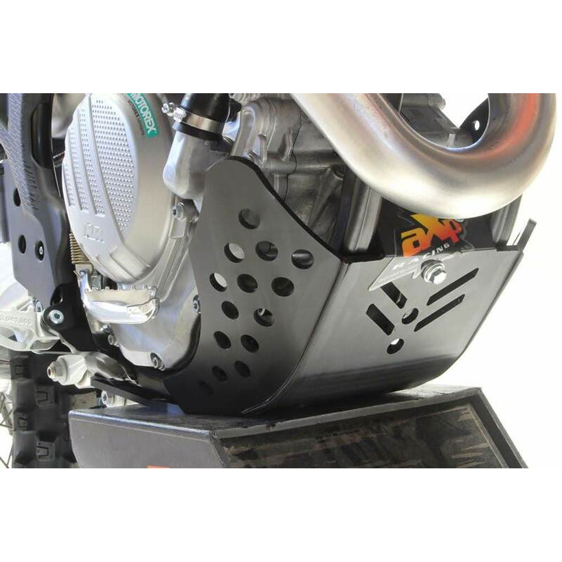 Proteção de Cárter AXP GP, Polietileno PEAD, Preto, KTM/Husqvarna 1