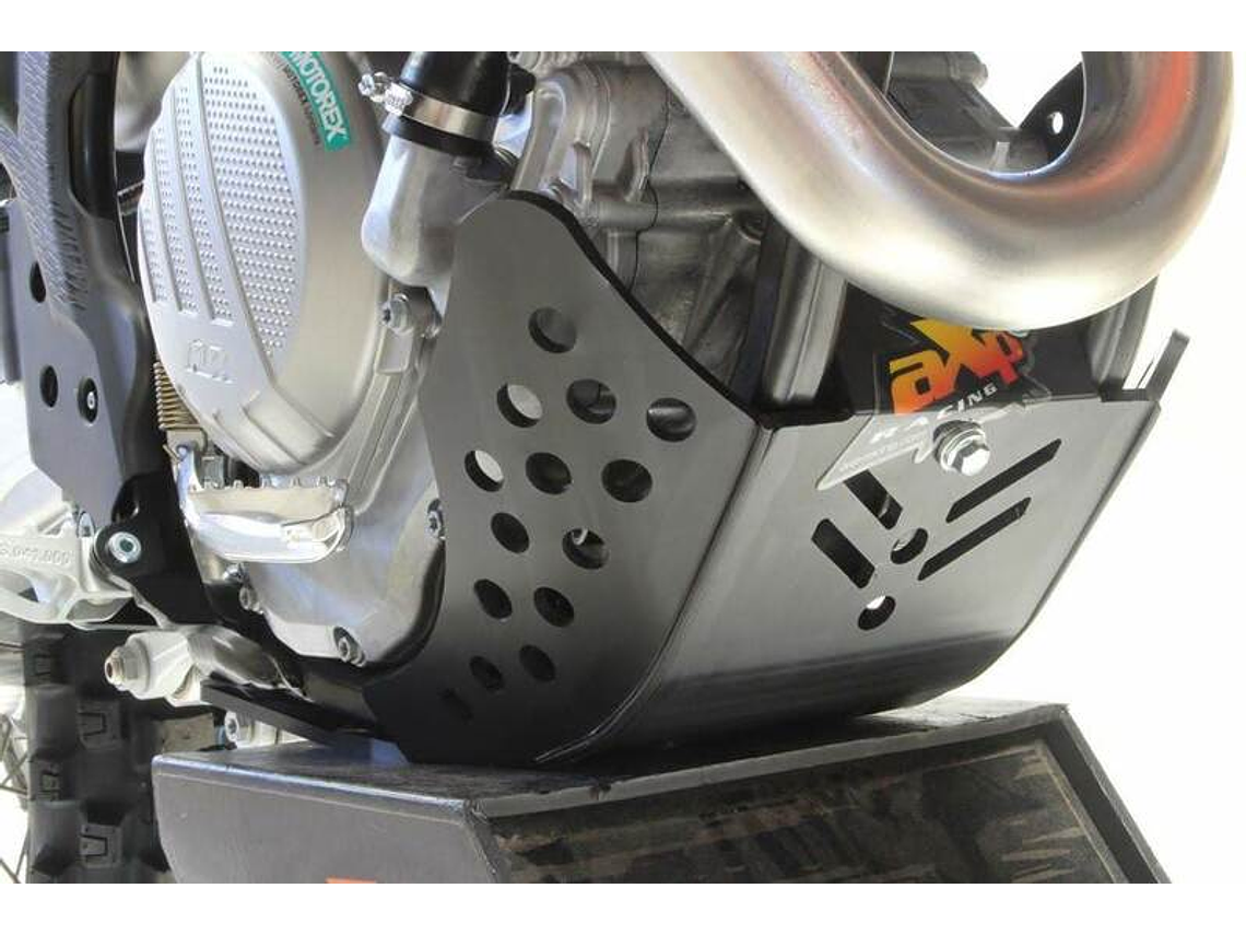 Proteção de Cárter AXP GP, Polietileno PEAD, Preto, KTM/Husqvarna 1