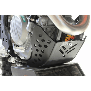 Proteção de Cárter AXP GP, Polietileno PEAD, Preto, KTM/Husqvarna